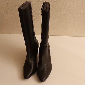 ROCKPORT Office Leather Minimalist Travel Vacation Party Size 7 Black Color GYC